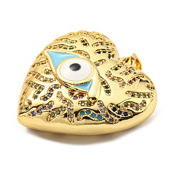 Стойки обшивки латунь микро проложить Циркон подвеску&nbsp;KK-C026-16G-01