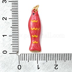 Латунь эмаль подвески&nbsp;KK-H092-08G-02