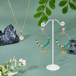 4 нить 4 цветных прозрачных гальванических стеклянных бусины нити&nbsp;EGLA-DC0001-07B