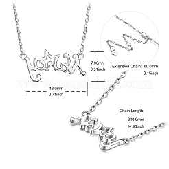 Colliers avec pendentif en 925 argent sterling&nbsp;JN925A