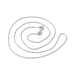 Антикоррозийные модные унисекс родиевые серебряные цепочки 925 пробы STER-M034-B-19