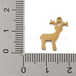 Weihnachtsanhänger aus 304 Edelstahl&nbsp;STAS-Z093-03A-G
