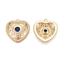 Латунные микро проложить кубического циркония подвески&nbsp;KK-N216-364