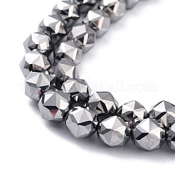 Терагерц каменные бусы пряди&nbsp;G-D461-17D