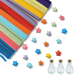 3 шт. стеклянная бутылка для контейнеров для бусин AJEW-FS0008-16A