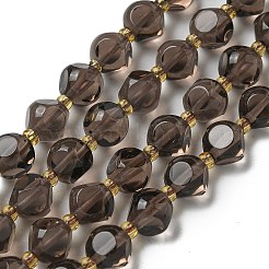 Натуральные ледяные обсидиановые бусинки G-K387-A09-02