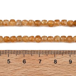 Natürliche gelbe Turmalin Perlen Stränge&nbsp;G-D103-C10