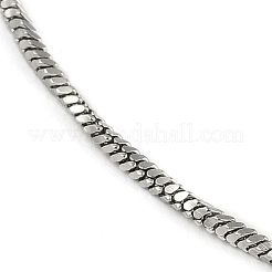 Cavigliere con catena a serpente in acciaio inossidabile 304&nbsp;AJEW-G024-07P