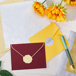 12 лист 2 цветов бумажные самоклеящиеся наклейки с восковой печатью STIC-CP0001-12