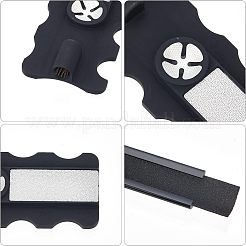 50шт. 5 стиля наконечника для бильярдного кия из коровьей кожи FIND-OC0001-93