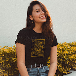 Самоклеящийся трафарет для шелкографии DIY-WH0337-078