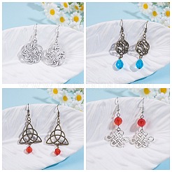 Набор для изготовления сережек в виде матросского узла своими руками DIY-SZ0009-68