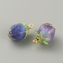 Непрозрачные акриловые брелоки MACR-WH0007-80E