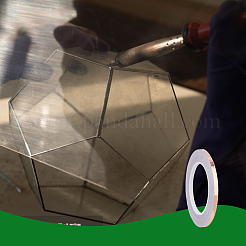 Ленты из медной фольги с клейкой обратной стороной AJEW-WH0348-409B