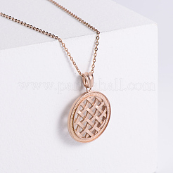 Винтажные панк-богемные ожерелья из нержавеющей стали с китайским узлом для женщин и мужчин AK4079