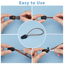 60 шт. ABS-молния с замком-замком на конце шнура FIND-DC0004-62