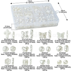 Бусина из АБС-пластика с имитацией жемчуга SACR-FS0001-82