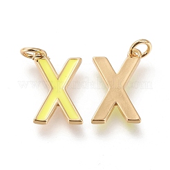 Латунь эмаль подвески&nbsp;KK-R139-02X