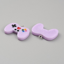 Подвески из непрозрачной смолы 10 шт.&nbsp;LS-RESI-WH0035-46E