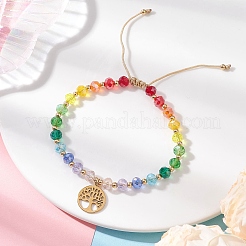 Браслеты с подвесками из нержавеющей стали 304&nbsp;BJEW-JB12828-02