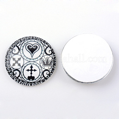 Glas cabochons&nbsp;GGLA-L015-12mm-25