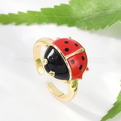 Латунные манжеты для женщин RJEW-C122-02G