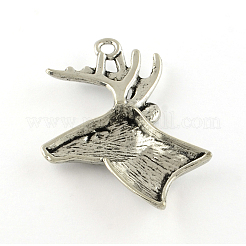 Тибетский сплав стиля большие кулоны TIBE-Q050-61AS-LF