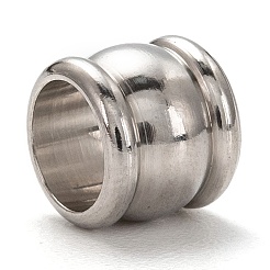 Европейские бусины из нержавеющей стали 201 OPDL-L021-002P