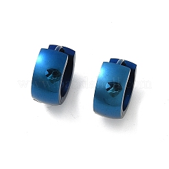 Серьги-кольца из нержавеющей стали 304 с эффектом полировки EJEW-M001-29A