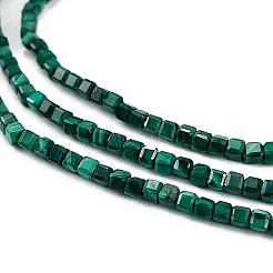 Природного малахита бисер нитей G-C009-B24-01