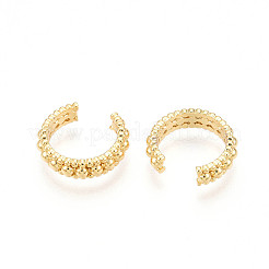 Серьги-манжеты из латуни&nbsp;KK-T074-43G