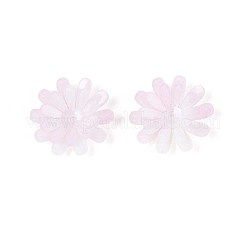 Capuchons de perles acryliques en forme de fleur&nbsp;SACR-T017-50C