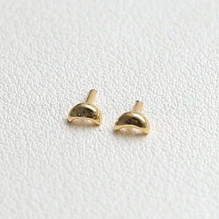 Clou à tête boule en laiton&nbsp;BAPE-PW0001-21A-G