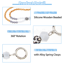Деревянные бусины ожерелья&nbsp;HJEW-HS00035