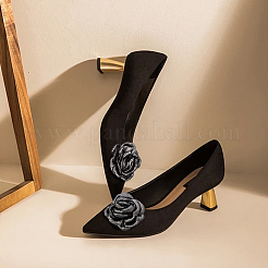 2 шт. полиэстеровые пряжки для обуви&nbsp;AJEW-ME0001-45B