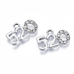 Подвески из сплава &nbsp;ENAM-N054-55-RS