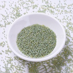 MIYUKIデリカビーズ  シリンダー  日本製シードビーズ  11/0  （db2052)ルミナスアスパラガスグリーン  1.3x1.6mm  穴：0.8mm  約2000PCS /ボトル  10 G /ボトル&nbsp;SEED-JP0008-DB2052