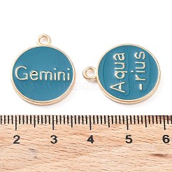 Pendente smaltati in lega&nbsp;ENAM-S124-01A-05