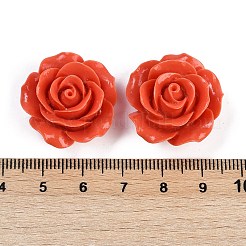Perle intagliate in corallo sintetico&nbsp;CORA-M001-02E