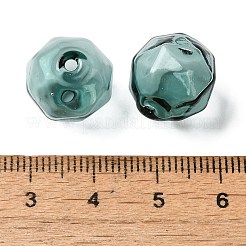 Perle di vetro trasparente&nbsp;GLAA-A041-01A-03