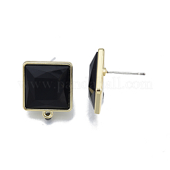 Фурнитура для сережек из сплава со смолой&nbsp;PALLOY-N150-84A