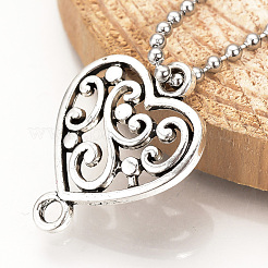 Соединители из сплава в тибетском стиле&nbsp;TIBE-Q077-09AS-RS