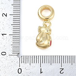 Покрытие стойки латунная эмаль европейские подвески KK-P287-25G