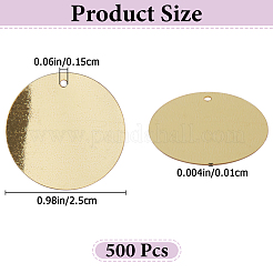 500 ciondolo con paillettes/paillettes di plastica&nbsp;AJEW-GF0008-81B