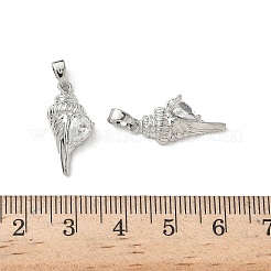 Латунные микро проложить кубического циркония подвески&nbsp;KK-I371-17P