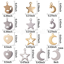 Подвески-бирки из штампованной нержавеющей стали 304&nbsp;STAS-SC0001-09