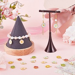 48шт 6 цвета сплава эмаль подвески&nbsp;FIND-SC0007-09