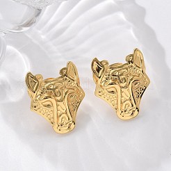 Серьги-гвоздики из нержавеющей стали 304 для женщин&nbsp;EJEW-L296-008G