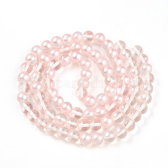 Perles de verre transparentes de peinture de cuisson&nbsp;X1-DGLA-N011-10mm-03