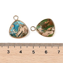 Кулоны из натуральной императорской яшмы KK-R214-03KCG